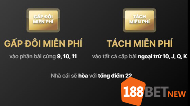 Mẹo chơi BlackJack trực tuyến 188Bet hiệu quả