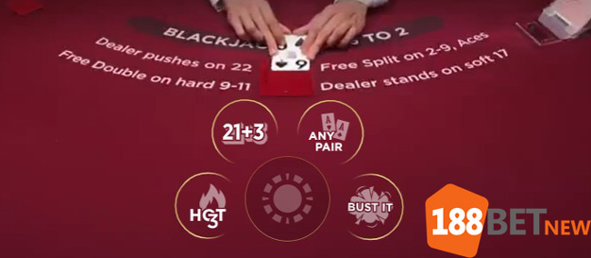 Chiến thuật BlackJack trực tuyến trên 188Bet
