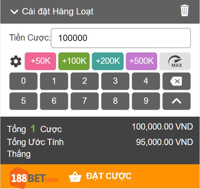 Đặt cược xổ số Tây Canada tại 188Bet
