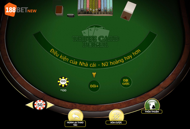 Mẹo và lưu ý khi chơi Poker 3 lá 188Bet