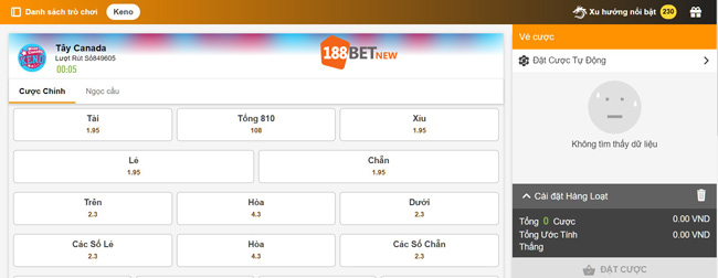 Tại sao chọn 188Bet để chơi xổ số Tây Canada?