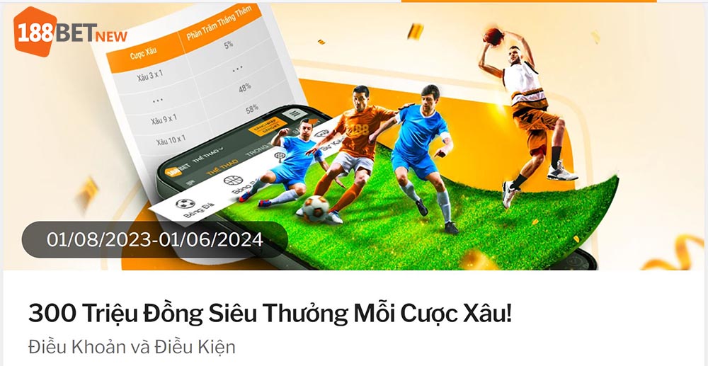 Các chương trình khuyến mãi khác tại nhà cái 188Bet