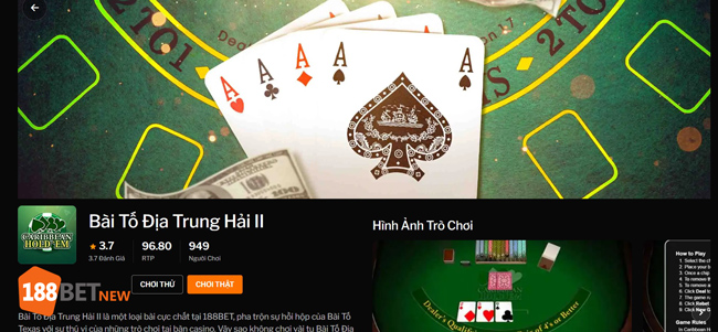 So sánh Bài Tố Địa Trung Hải II 188Bet với Xì Tố thông thường