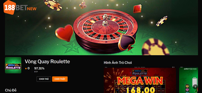 Giải đáp thắc mắc về Roulette 188Bet